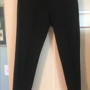 Cabi EUC Black Pique cropped pant size 4